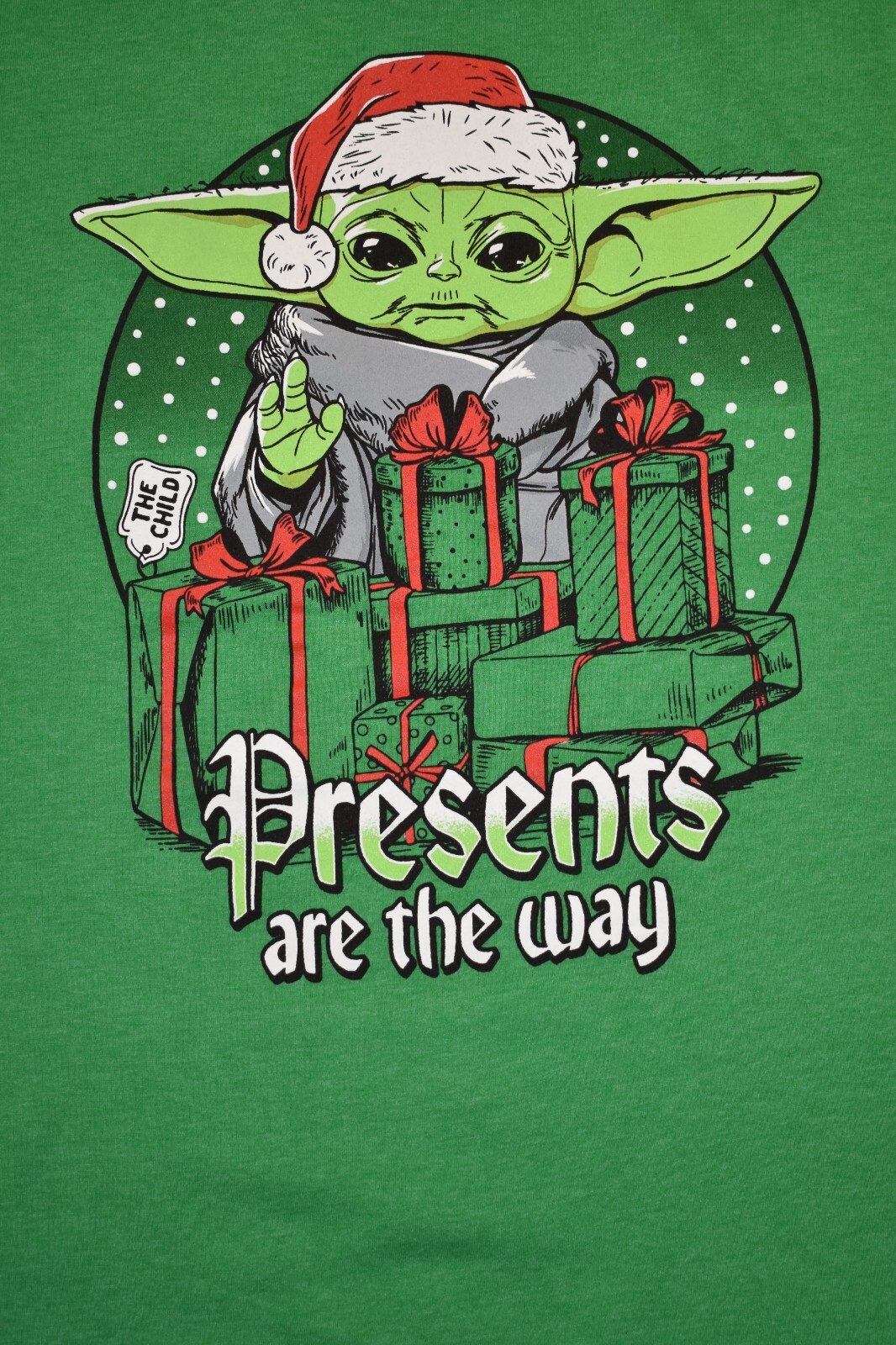 Star Wars Mens Big & Tall Grogu Presents Are On The Way Shirt New LT, 2XLT, 3XLT