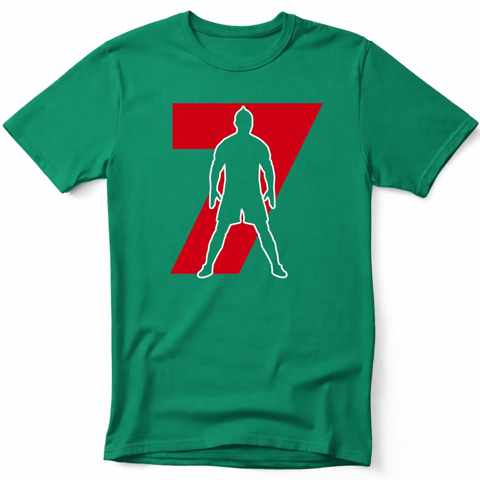 7 RONALDO Football themed Soft Ring Spun Pre-Shrunk Cotton T-Shirt