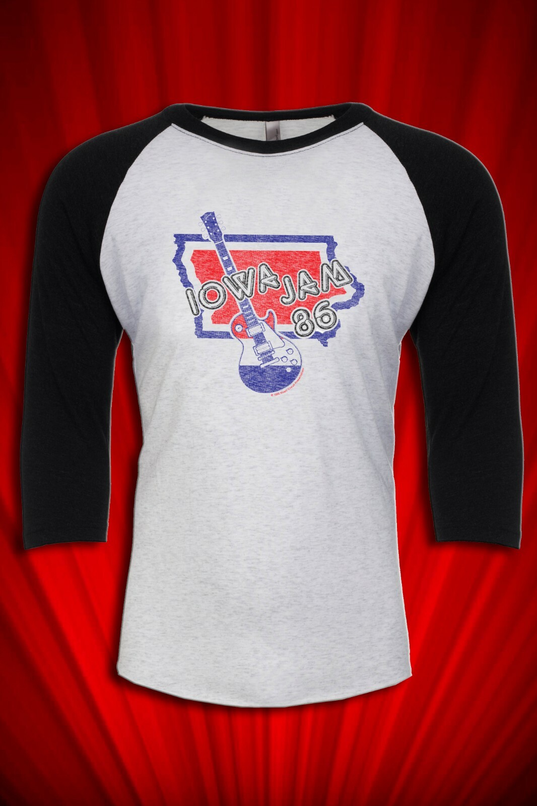 Iowa Jam Tour 1986 T-SHIRT FREE SHIP USA Music Festival