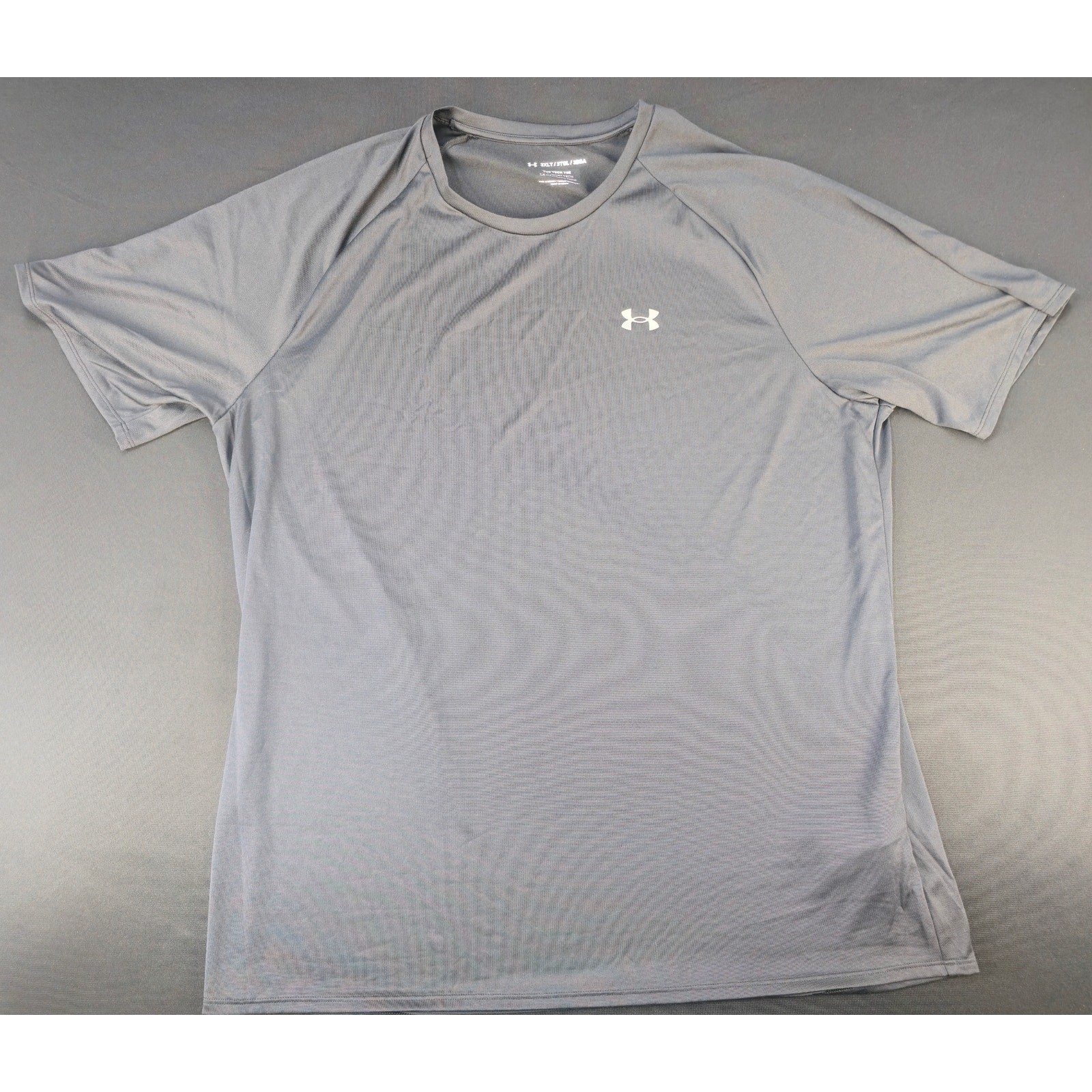 NWT Under Armour Tech 2.0 T-Shirt Men’s 3XLT Black Loose Short Sleeve Crew Tee