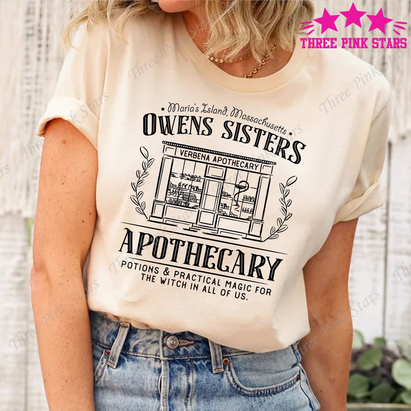 Practical Magic Shirt Practical Magic Movie Apothecary T shirt Witch Shirt E4905