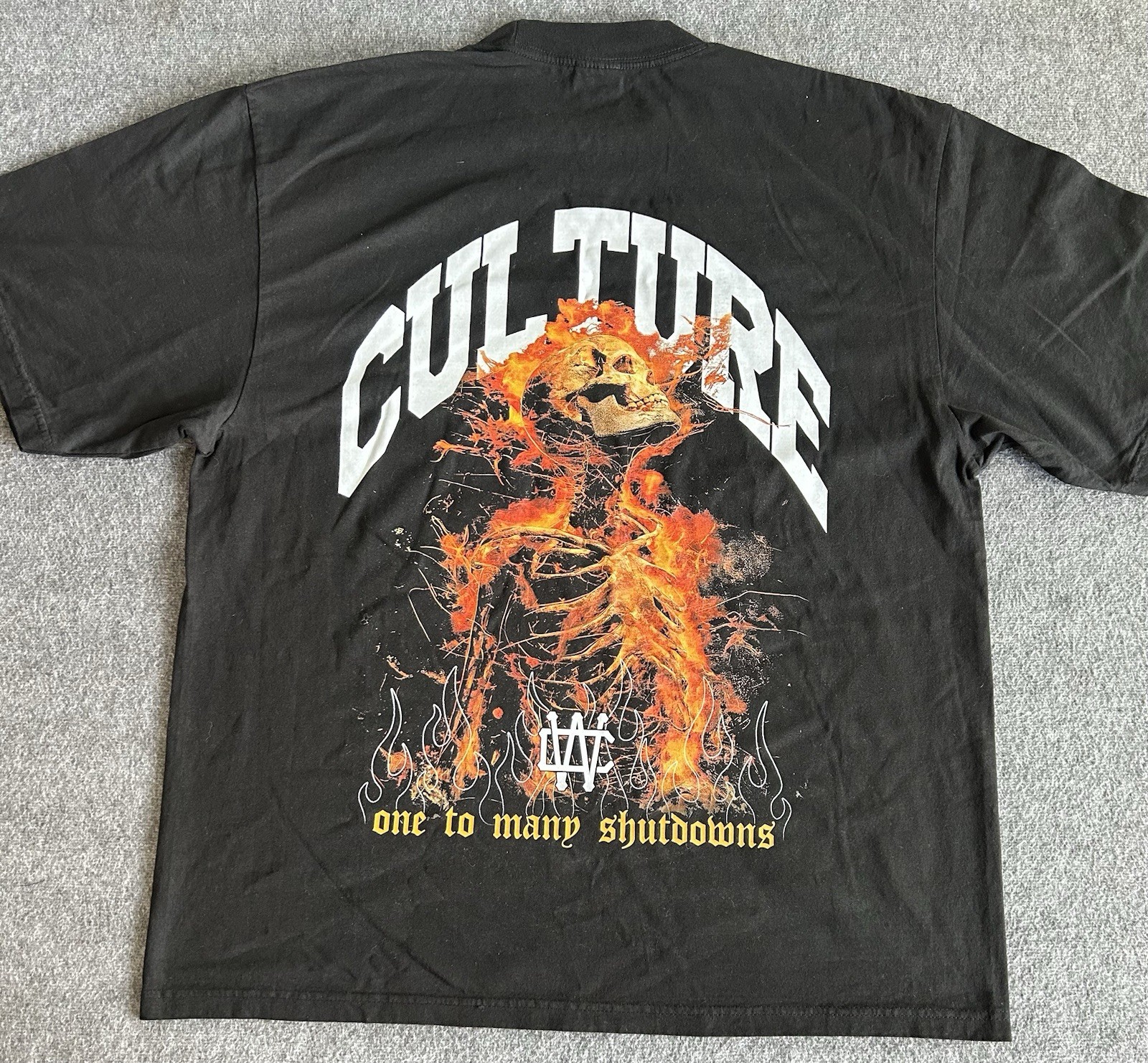 Shaka Wear Men’s Super Max Heavyweight Stylish T-Shirt XL World Famous CULTURE