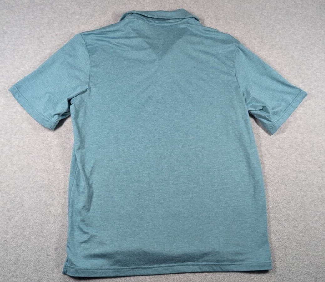 01.Algo Men Shirt XL Performance Polo UV SPF 40 Anti Odor Wicking Golf S/S