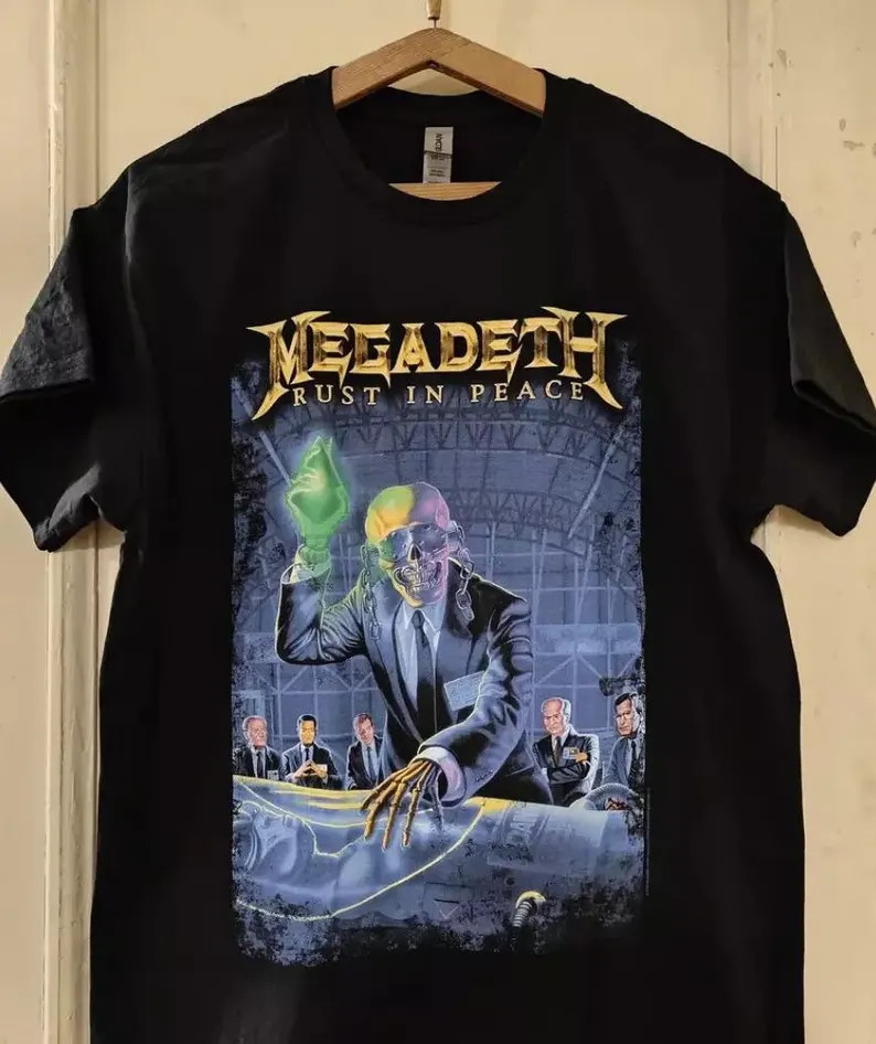Megadeth Rust In Peace 30th Anniversary T-Shirt