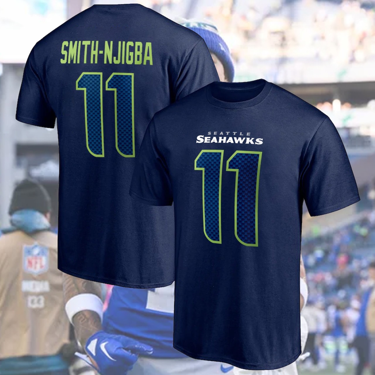 NEW! J Smith #11 Njiigba Name & Number Players For Fans, Gift S-5XL