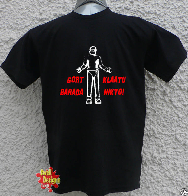 GORT The Day The Earth Stood Still sci fi cult T shirt