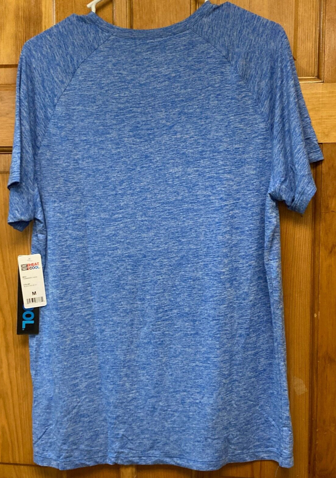 New With Tags 32 Degrees Cool Blue Eyes T-Shirt Crew Neck Short Sleeve Size M