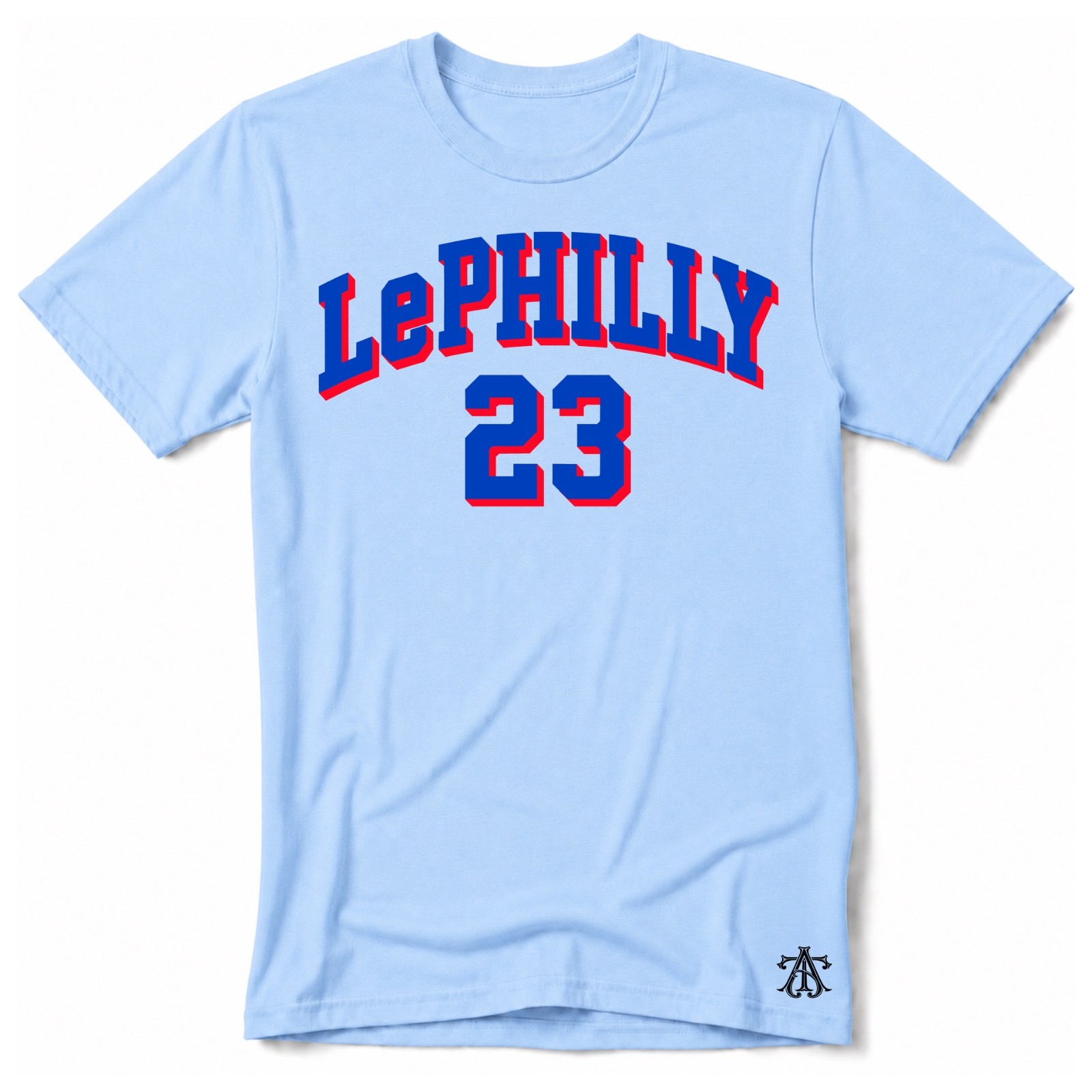 LePHILLY 23 | Philadelphia Basketball themed Ring Spun Cotton T-Shirt