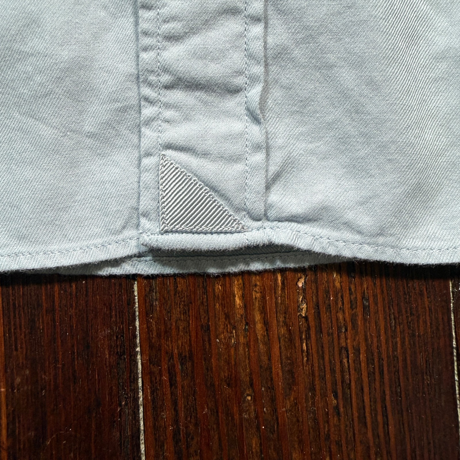 UNTUCKit Shirt Mens 2XL Blue Short Sleeve Briscoe Cotton Preppy – EUC