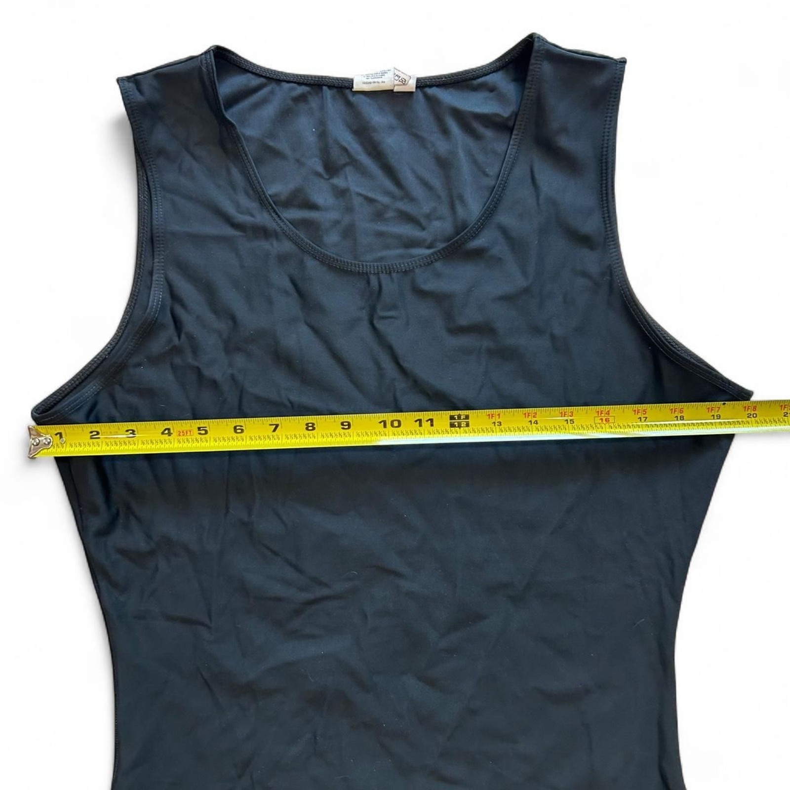 Insta Slim Black Slimming Compression Tank Top
