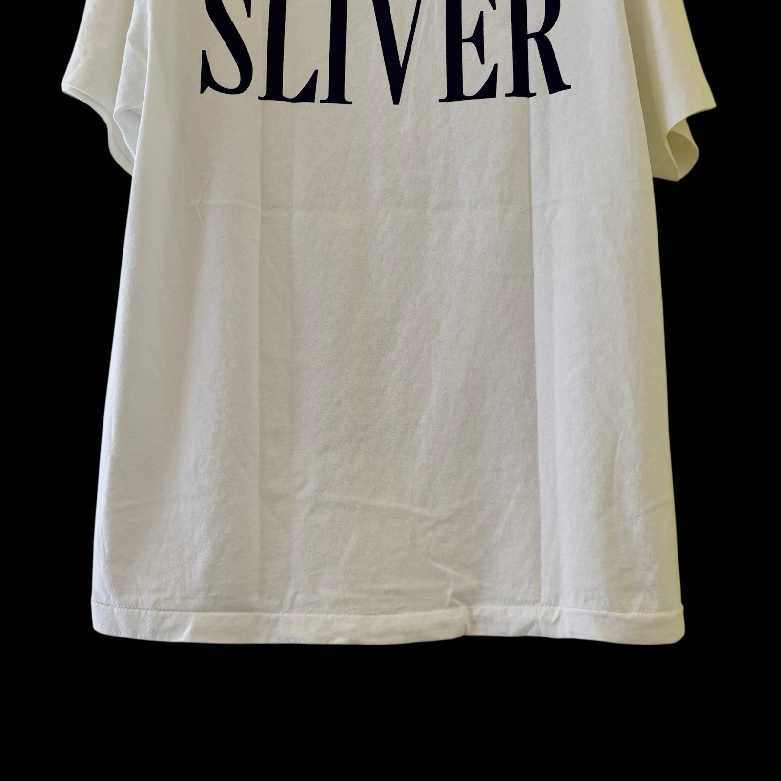 1993 Nirvana sliver tshirt men in utero Kurt Cobain vintage Modern Reprint Large
