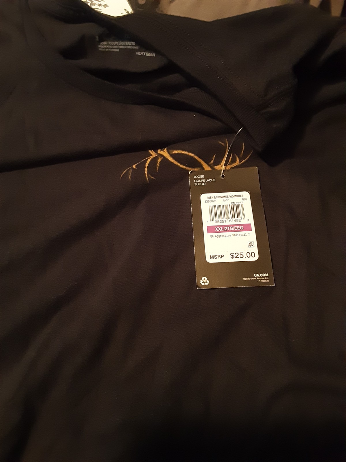 Men’s Teeshirt Loose Fitting Xxl Short Sleeve