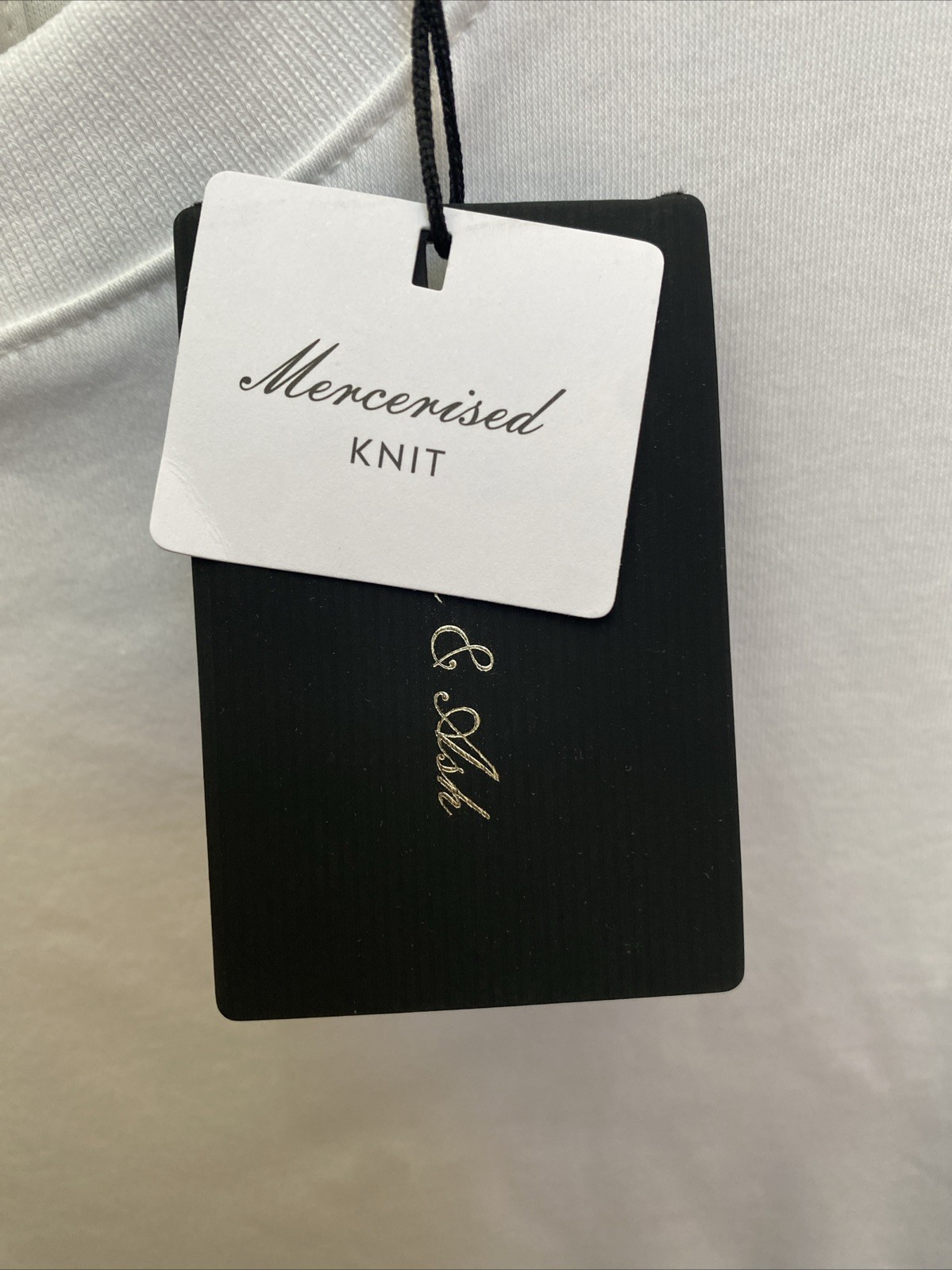 NEW Porter & Ash Men’s Large White Crew Neck T-Shirt Comfort Fit NWT