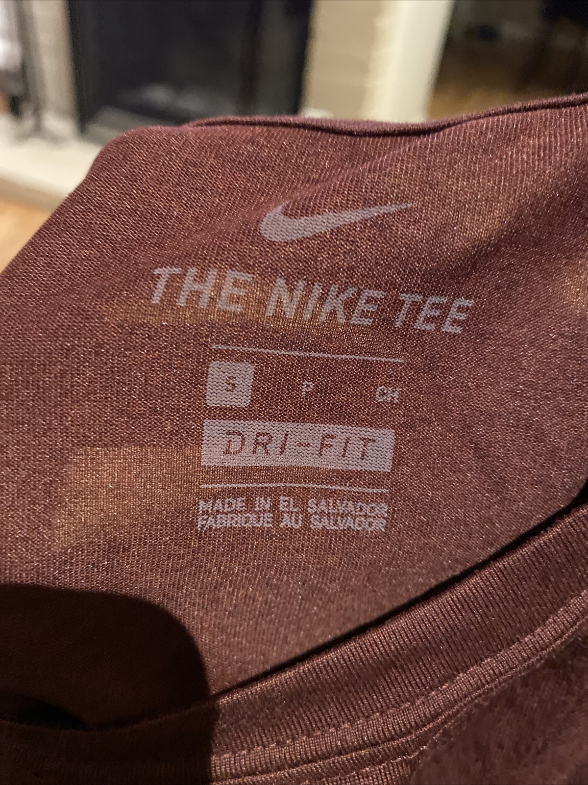 New! Nike Tee Dri-fit Swoosh Logo Trainning Anti-Odor Men Size Small CU8475-068