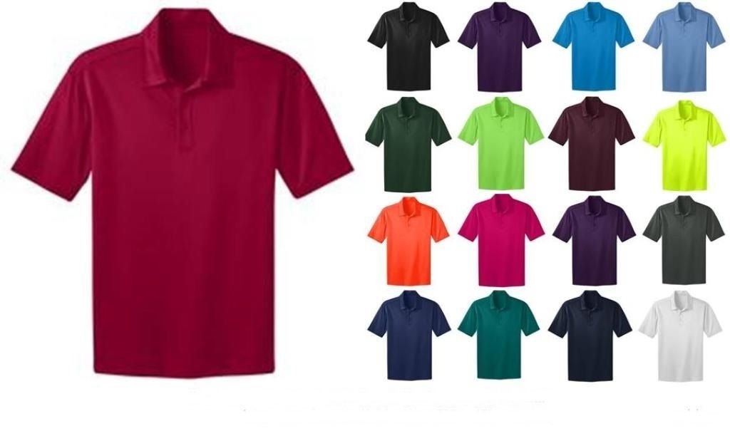 Port Authority Mens Silk Touch Dri-Fit Golf Polo Shirt Size XS-6XL NEW K540
