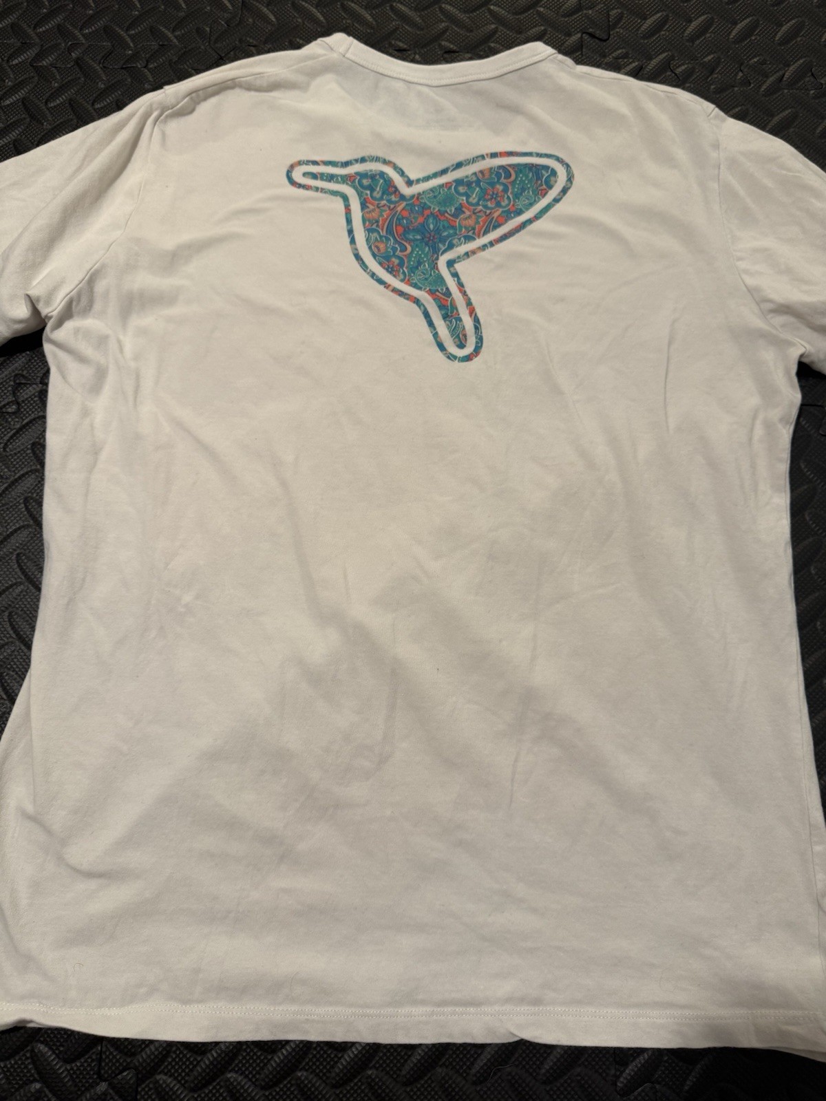 Lot of 2 Birddogs White Logo Pullover Crew Neck Cotton Tee Shirts Men Sz M/L