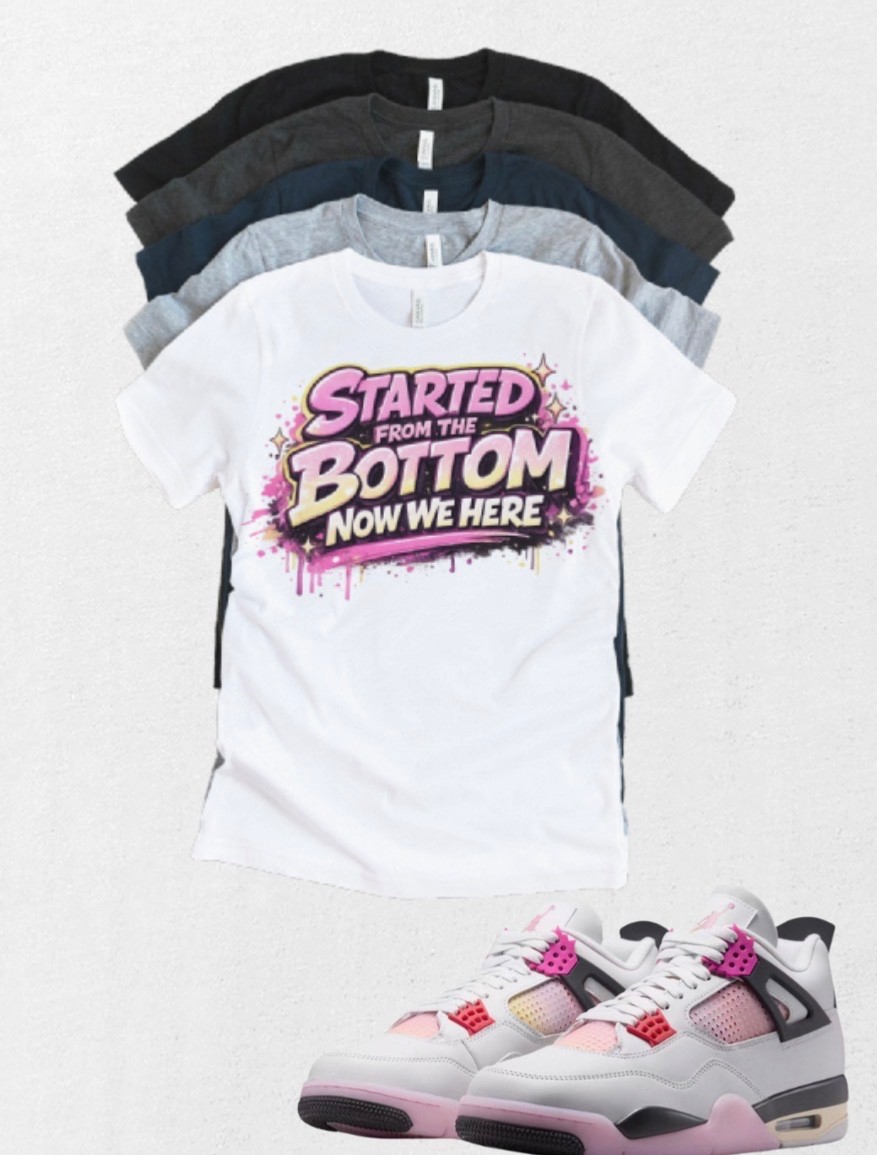 Shirt to match Jordan 4 Comic Started from Tshirt Sneakerhead Match Tee