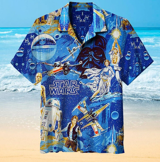 Star wars HAWAIIAN SHIRT hot Hawaiian shirt 3D aloha best new_cma_42