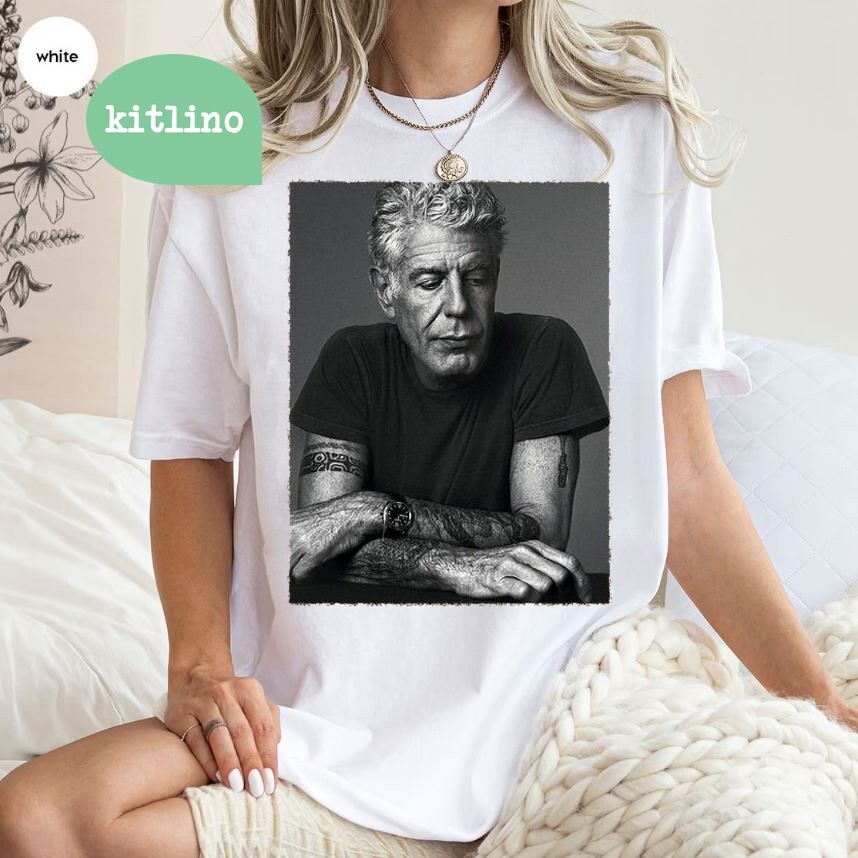 Anthony Bourdain Tribute Short Sleeve T-shirt D90166