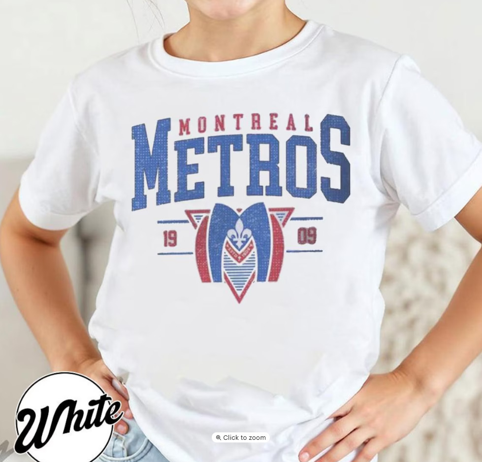 Retro 90s Montreal Metros Heated Rivalry Comfort Colors Pepper Tshirt 12126HC2