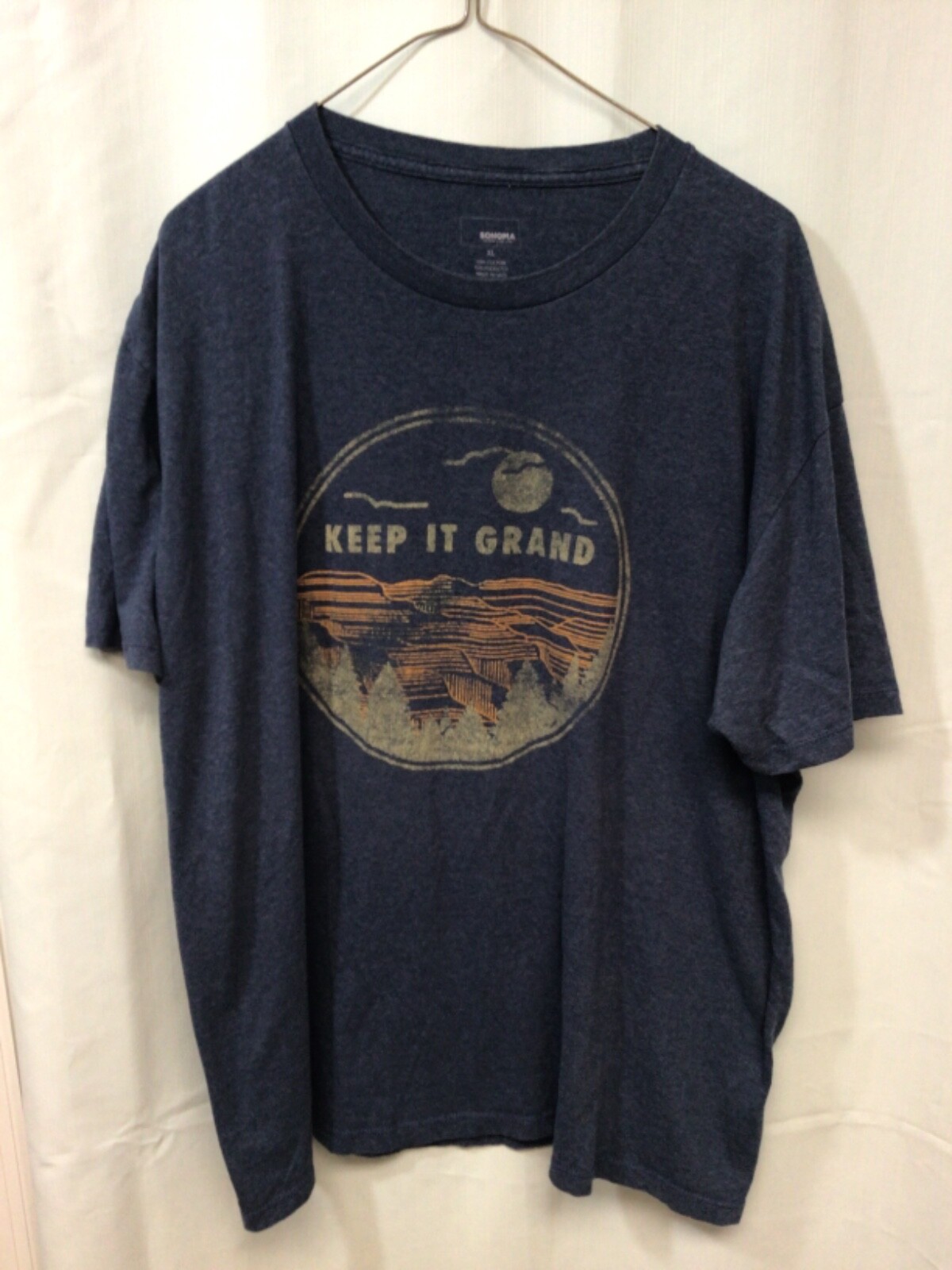 Sonoma Keep It Grand XL Blue T Shirt T1