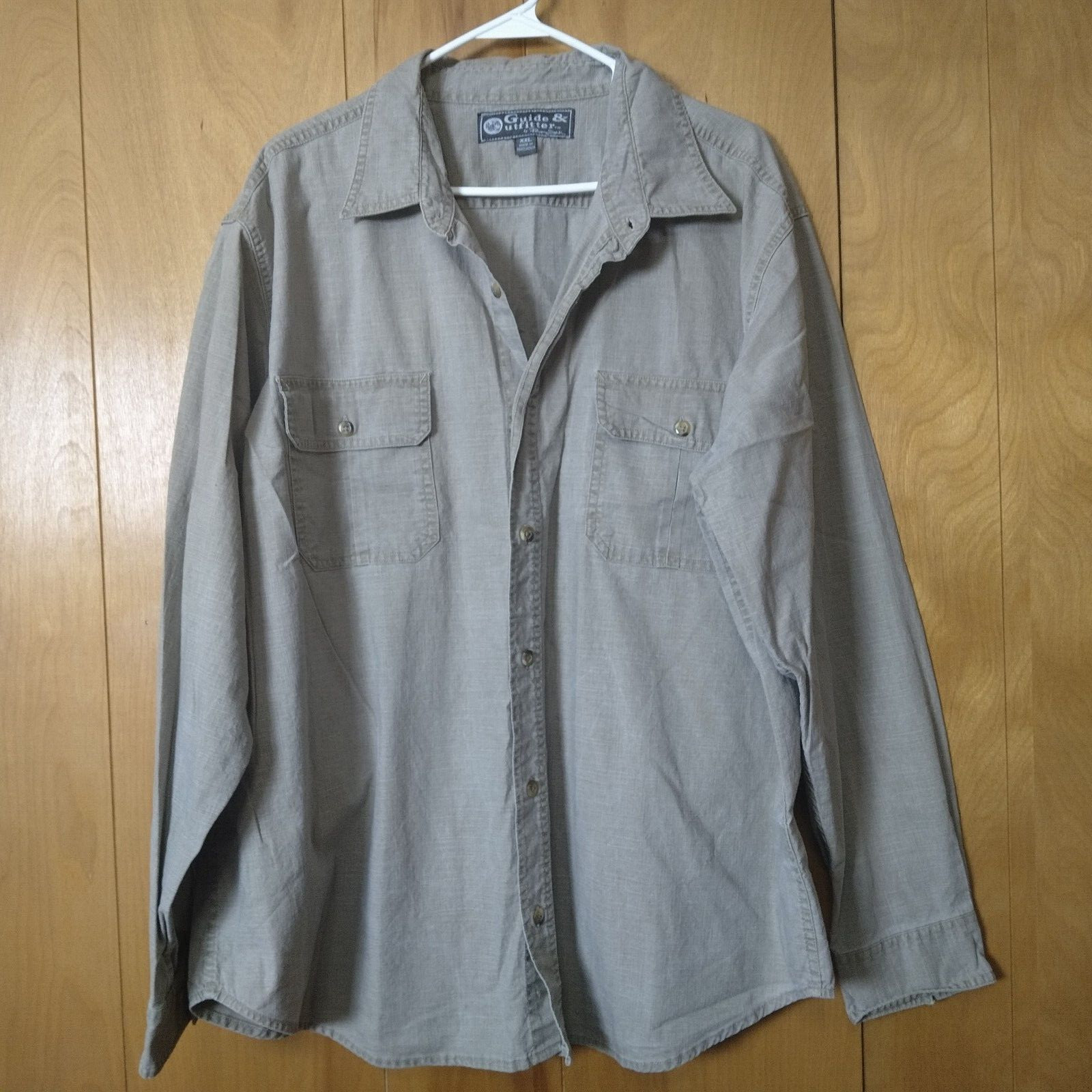 Guide & Outfitter By Panama Jack Men’s XXL Button Up Shirt Classic Outdoor