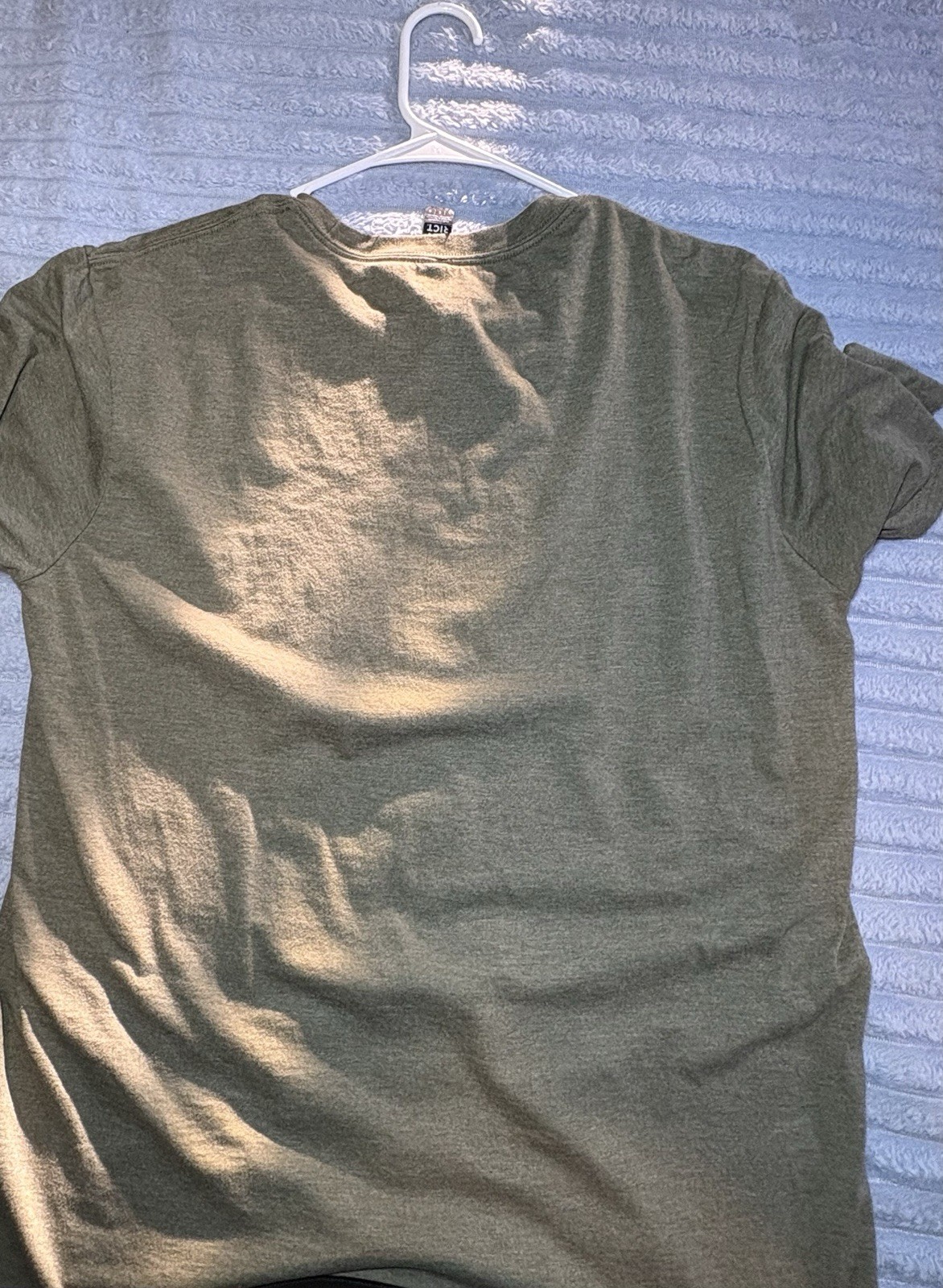 District Perfect Tri Bad Decisions Crested Butte Olive Green Men’s T-Shirt L
