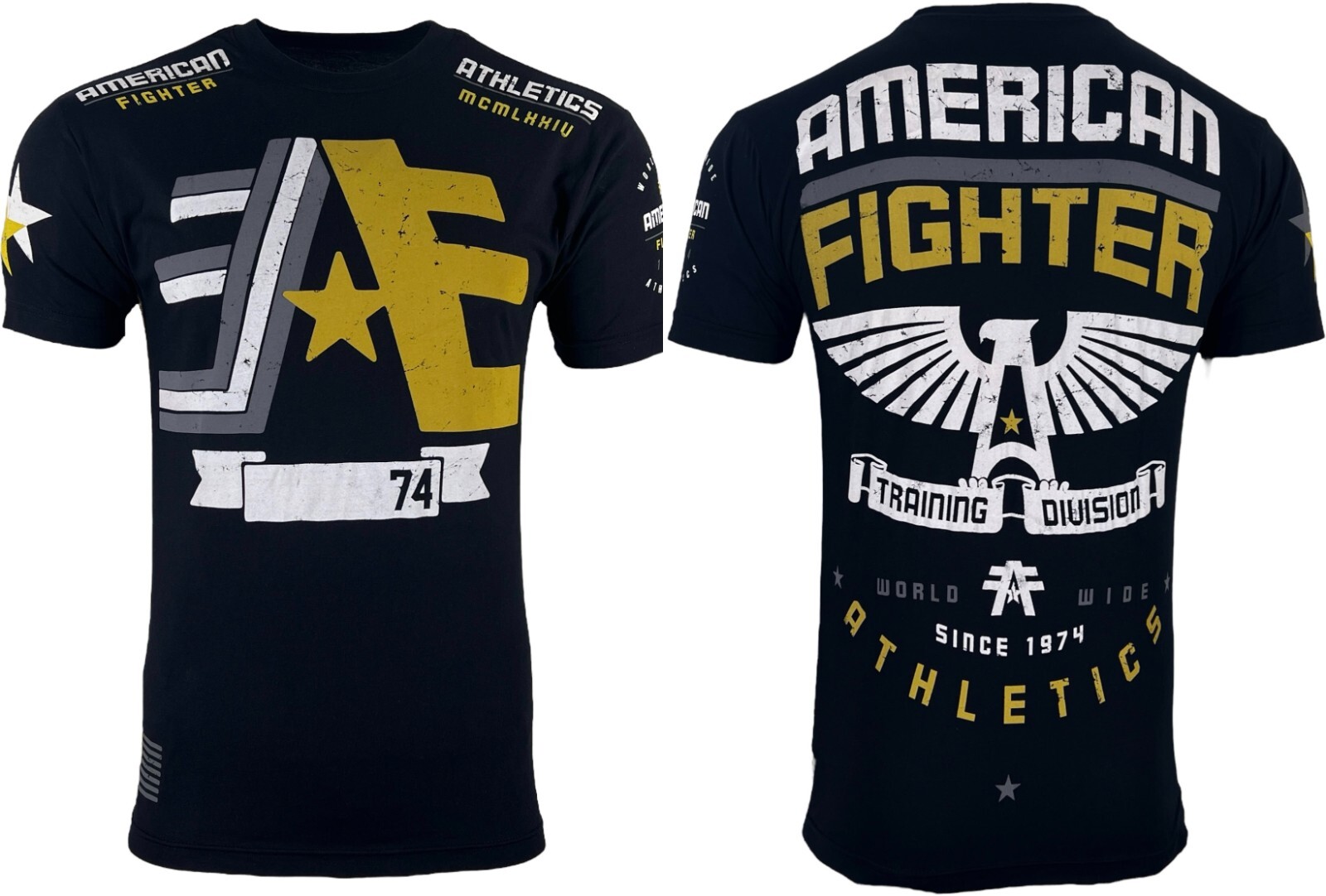 American Fighter Men’s T-shirt CORNESTONE Crew neck Athletic XS-5XL