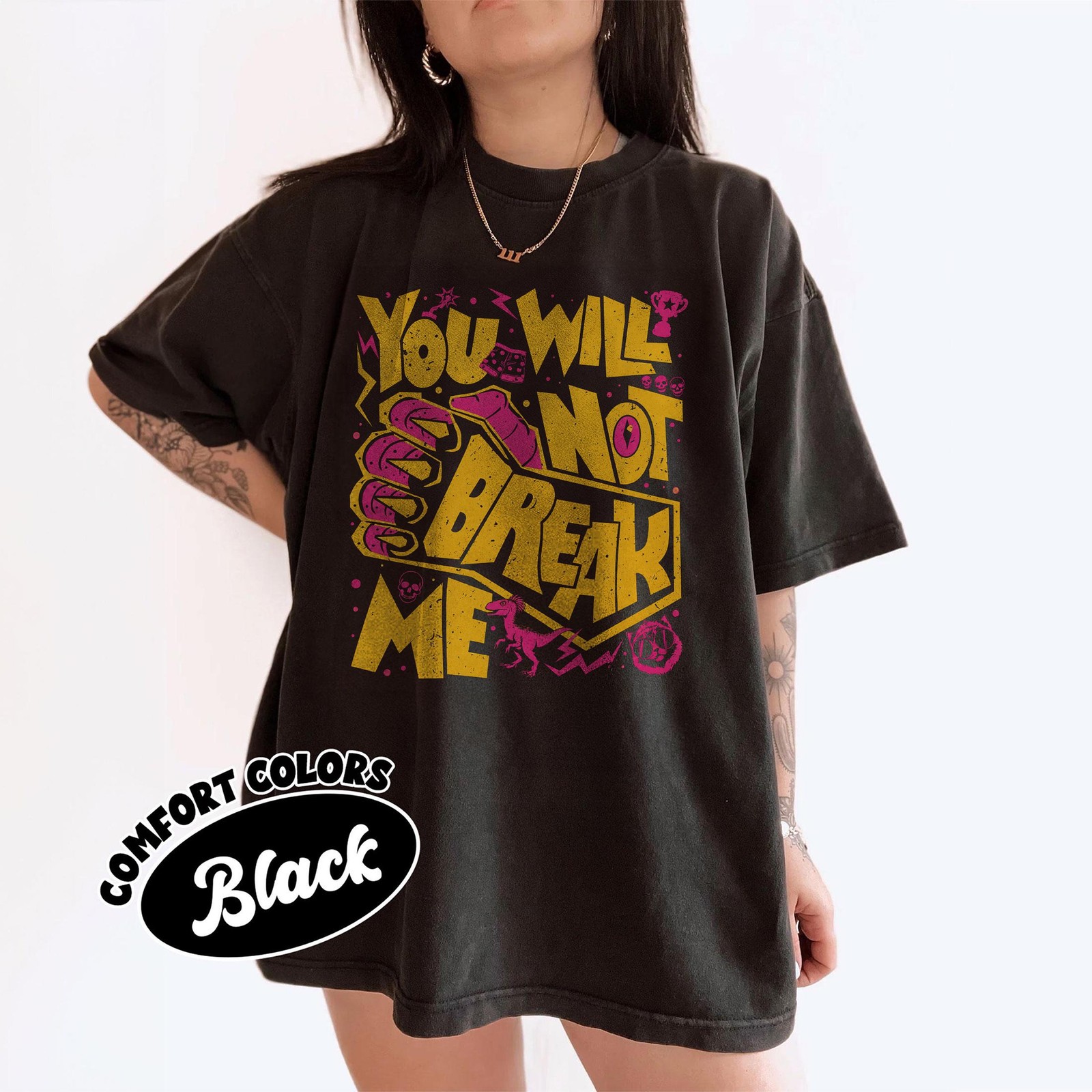 You Will Not Break Me Shirt Dungeon Crawler Carl Fantasy Graphic Tee
