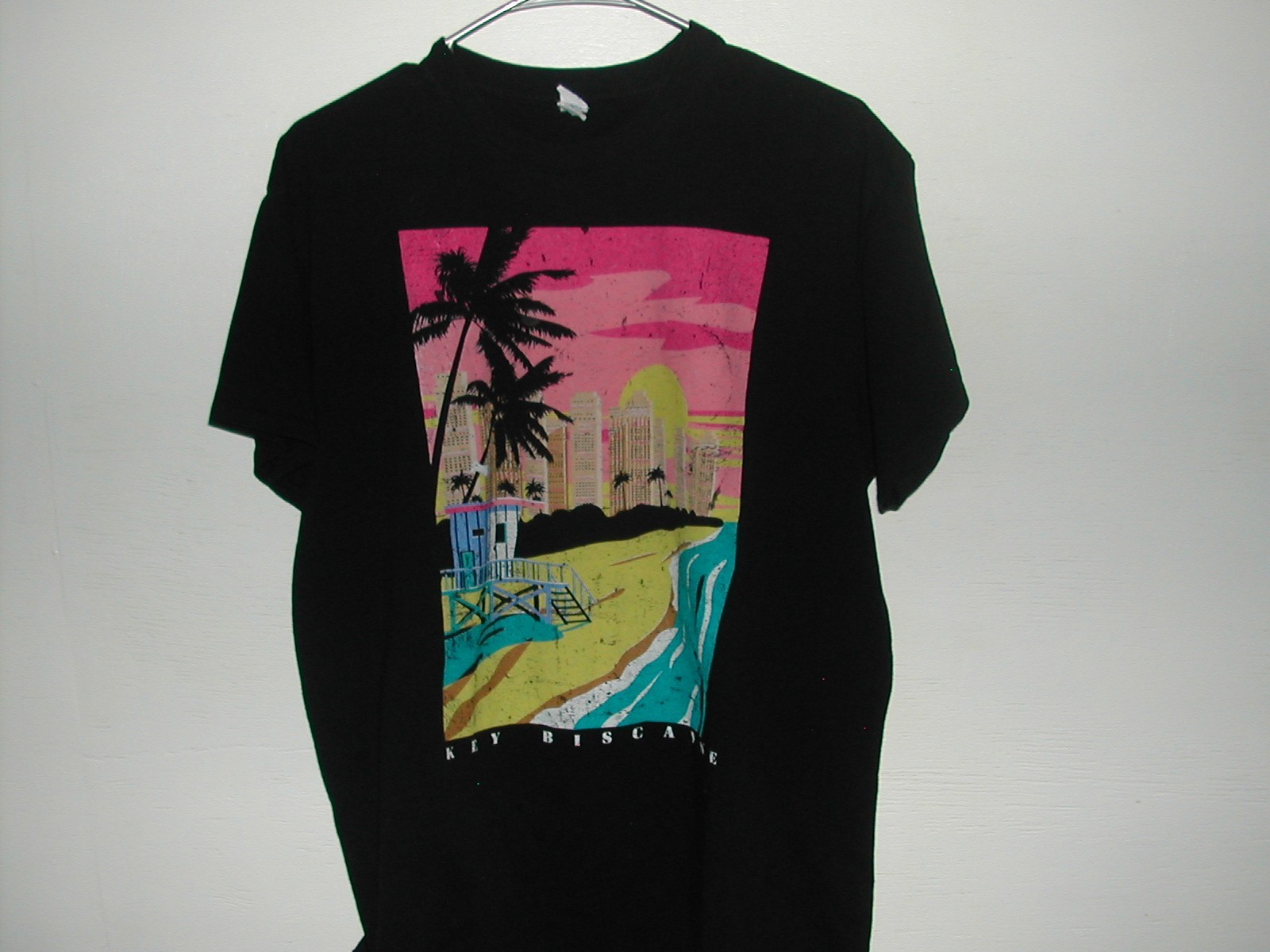Brisco Brand Mens Black T-Shirt Sz L