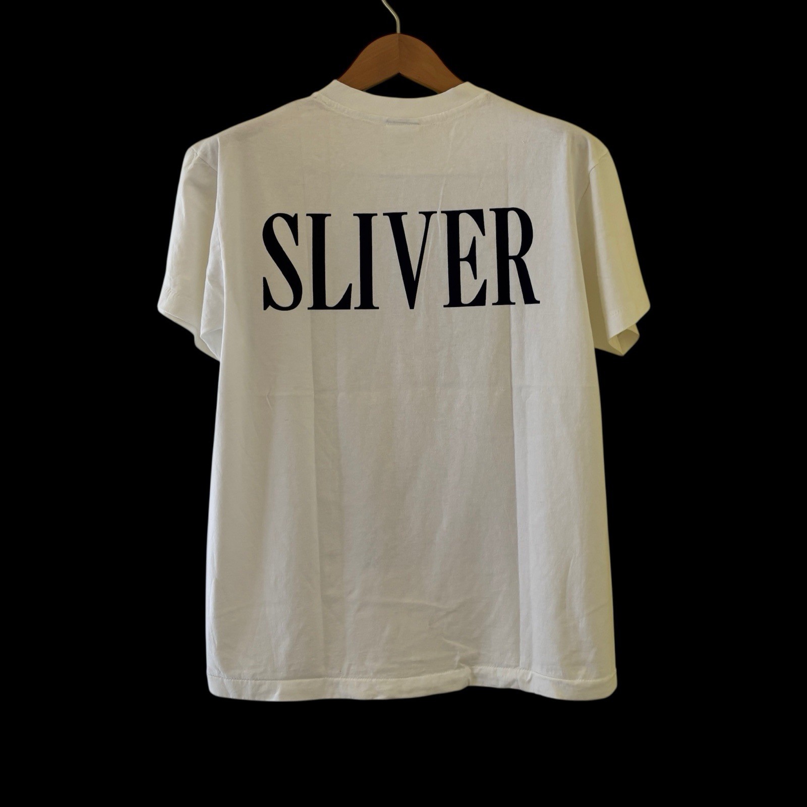1993 Nirvana sliver tshirt men in utero Kurt Cobain vintage Modern Reprint Large
