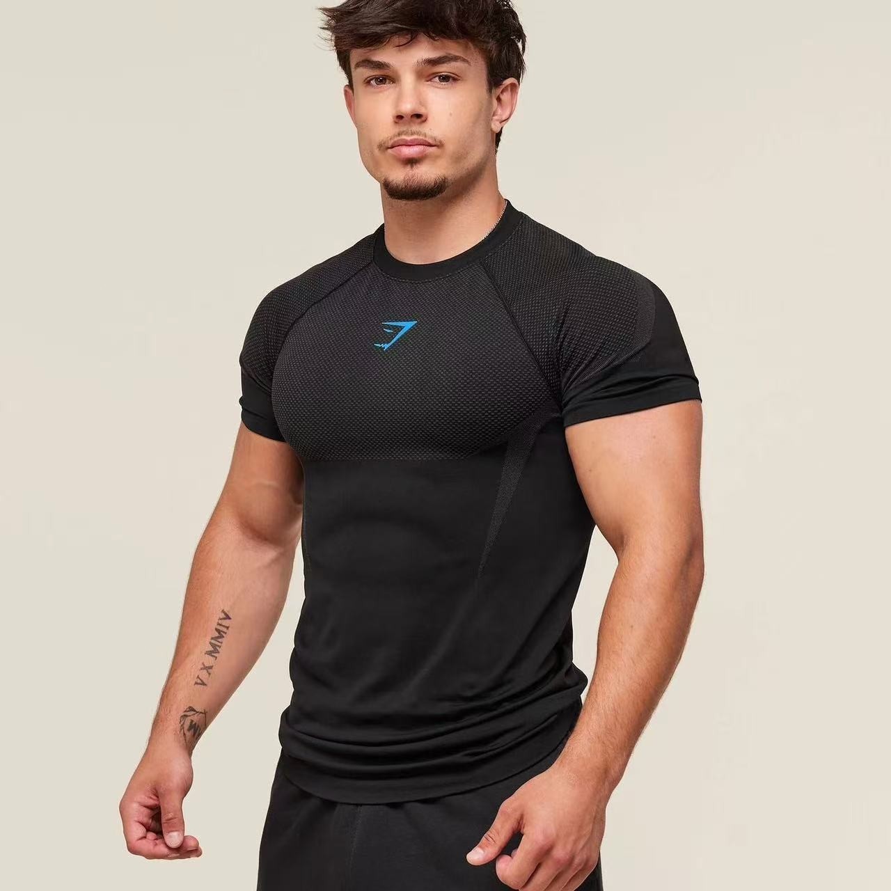 US New Gymshark Onyx V5 5.0 Short Sleeve T-Shirt