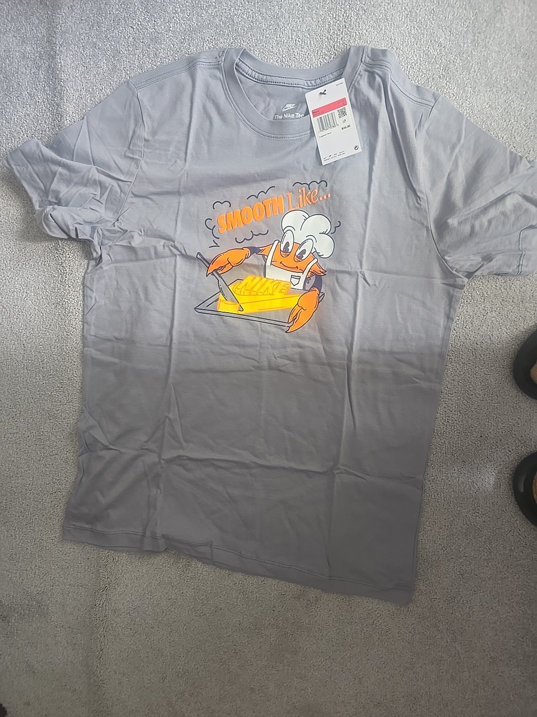 Nike Size L Men’s Gray T-Shirt