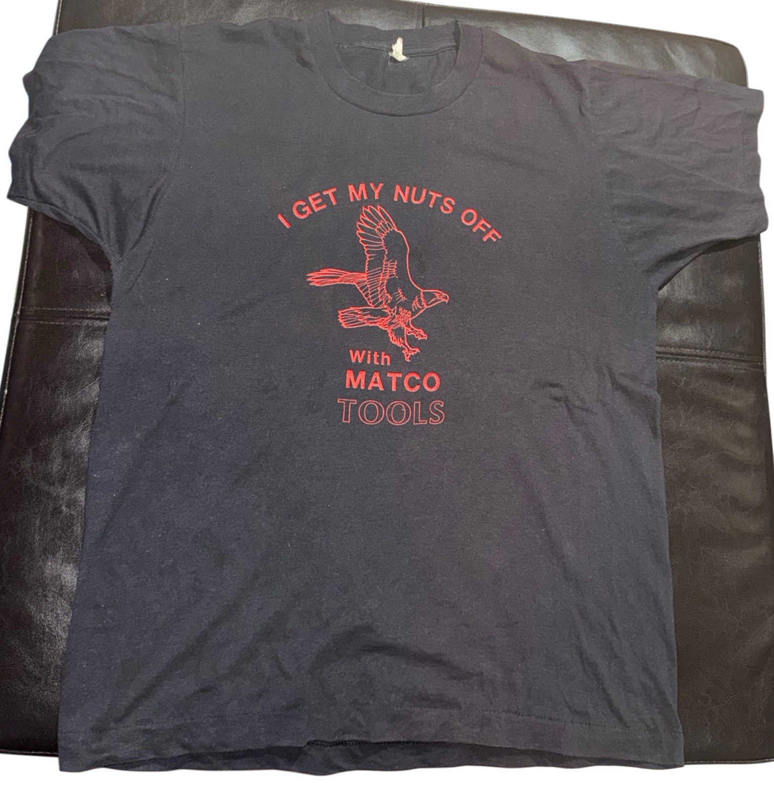 Vintage Matco Tools Eagle 80’s Single Stitch Made In USA Sz Large Men’s T Shirt