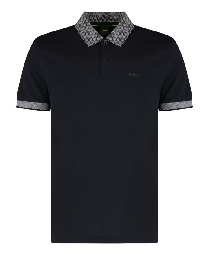 Boss Men’s Paddy Polo Shirt Black Size M fancy modern trendy