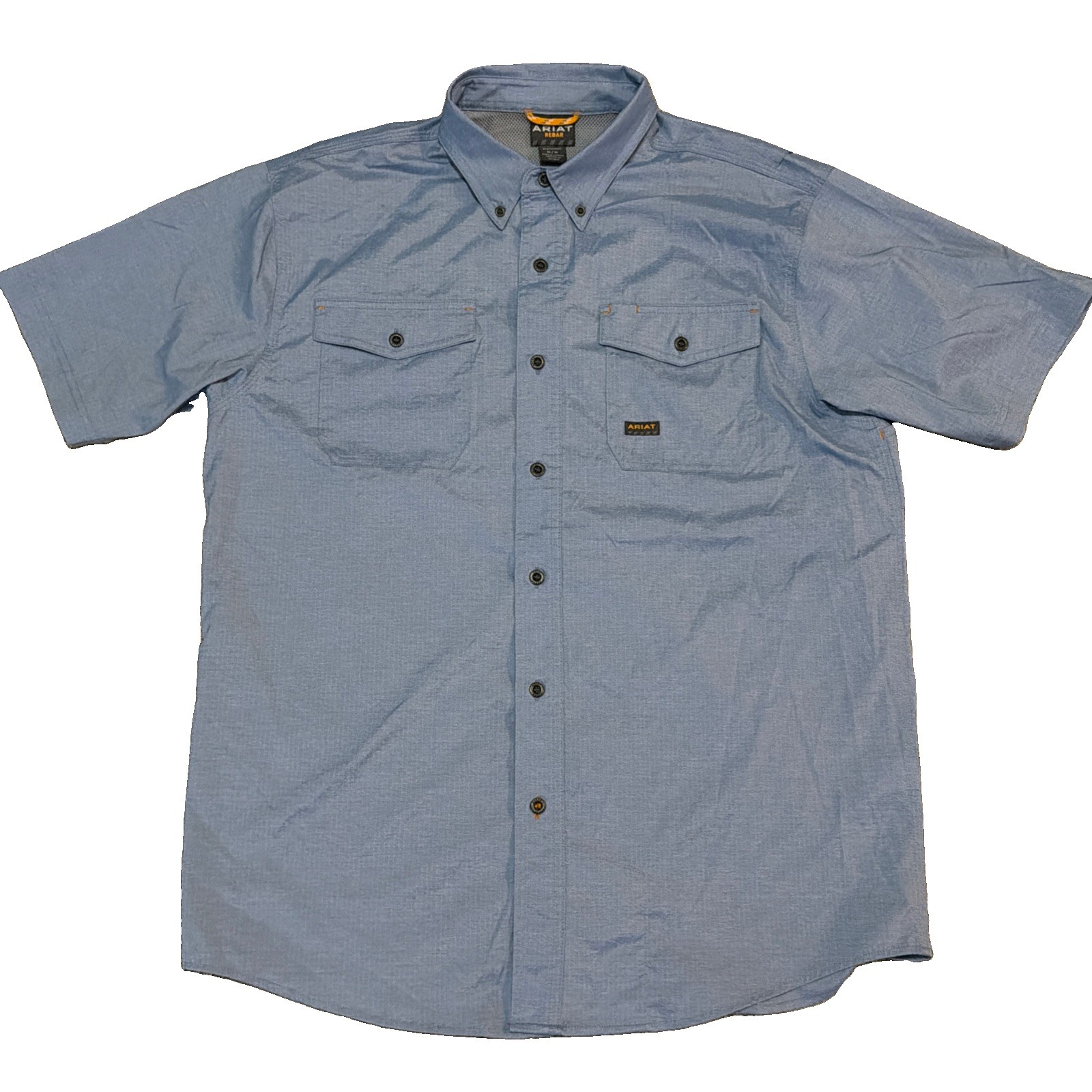 Ariat Rebar Men’s Medium Made Tough VentTEK Durastretch Short Sleeve Work Shirt
