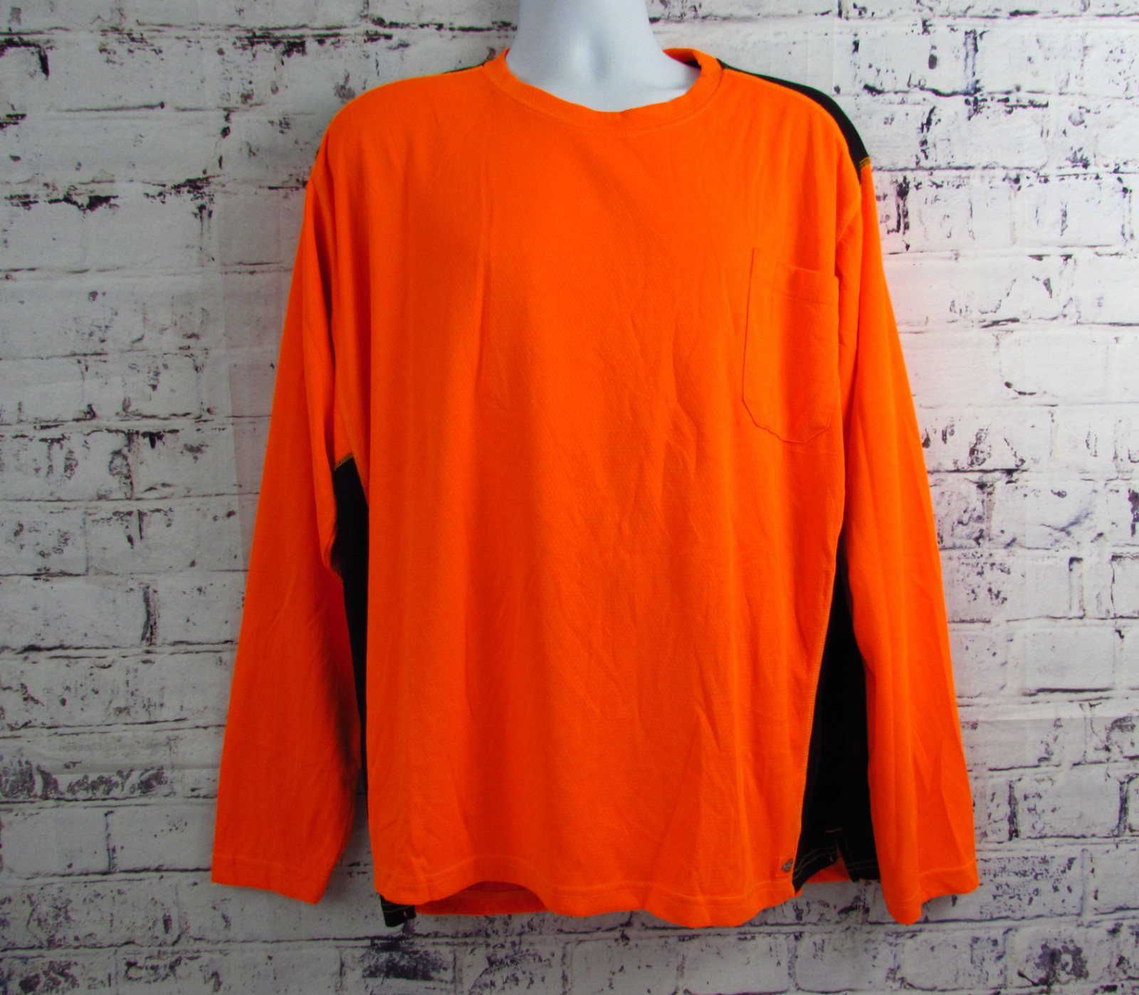 Dickies Mens Performance Workwear Temp-iQ 365 UPF 40+ Thumb Holes L/S Shirt 2XL