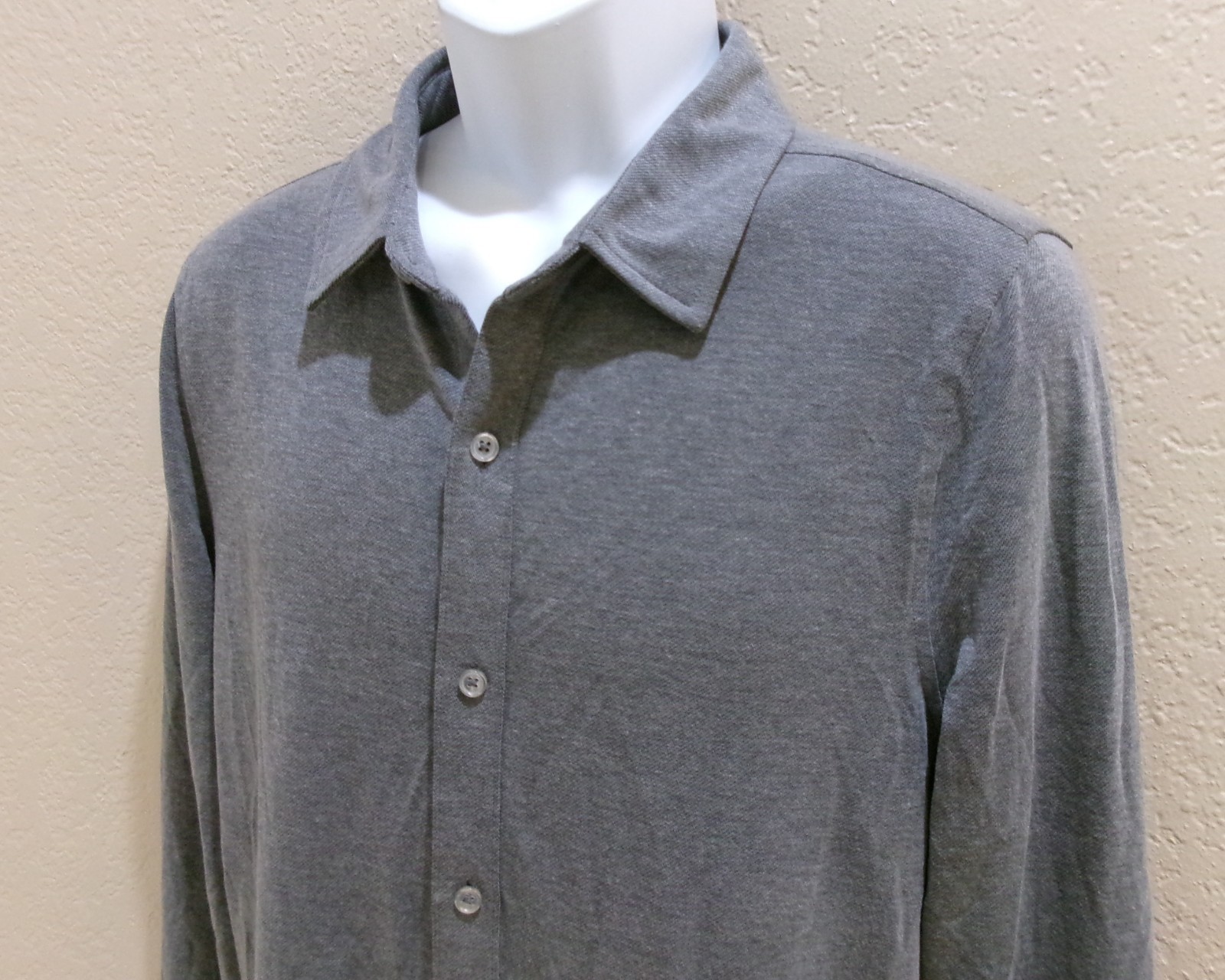 Commuter Work shirts Button-Down Wicking Quick Dry Blue/Gray/Tan All In Motion