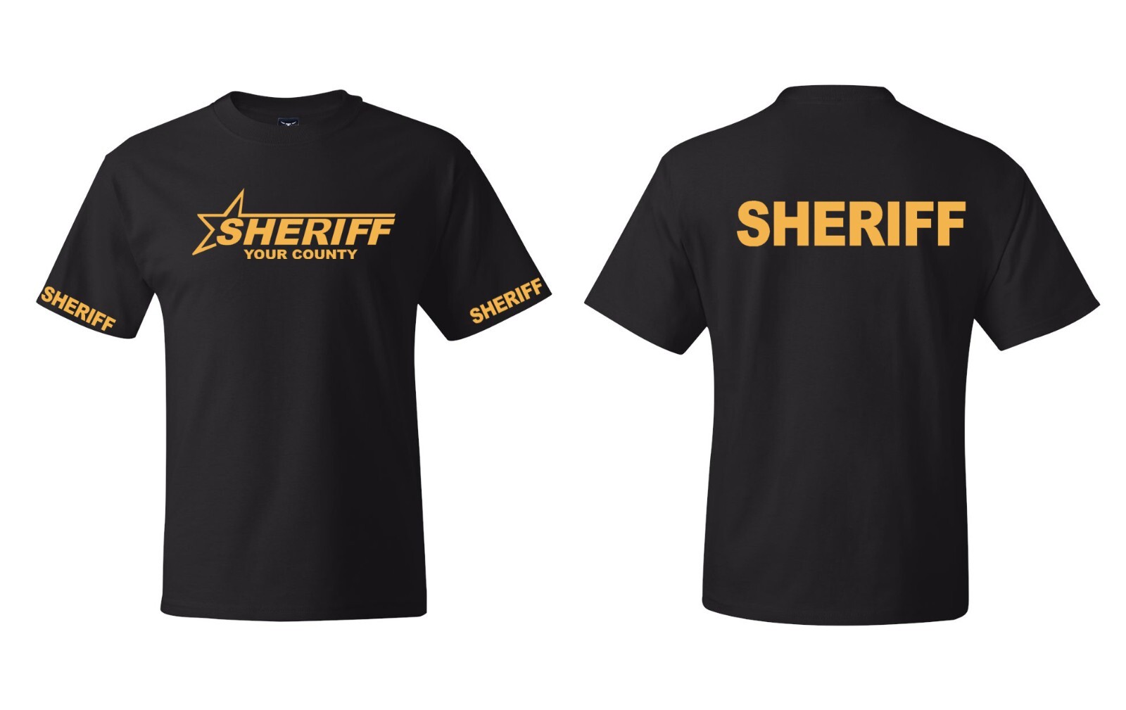 New Deputy Sheriff Custom County Law Enforcement T-shirts S-5XL sizes