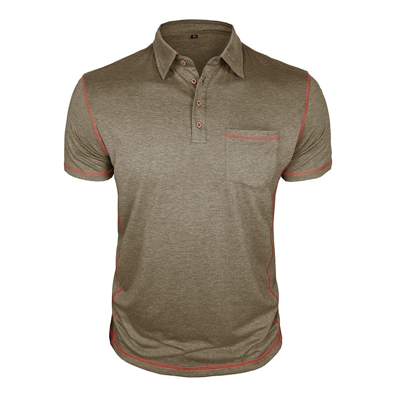 Summer Turn-Down Collar T-shirt
