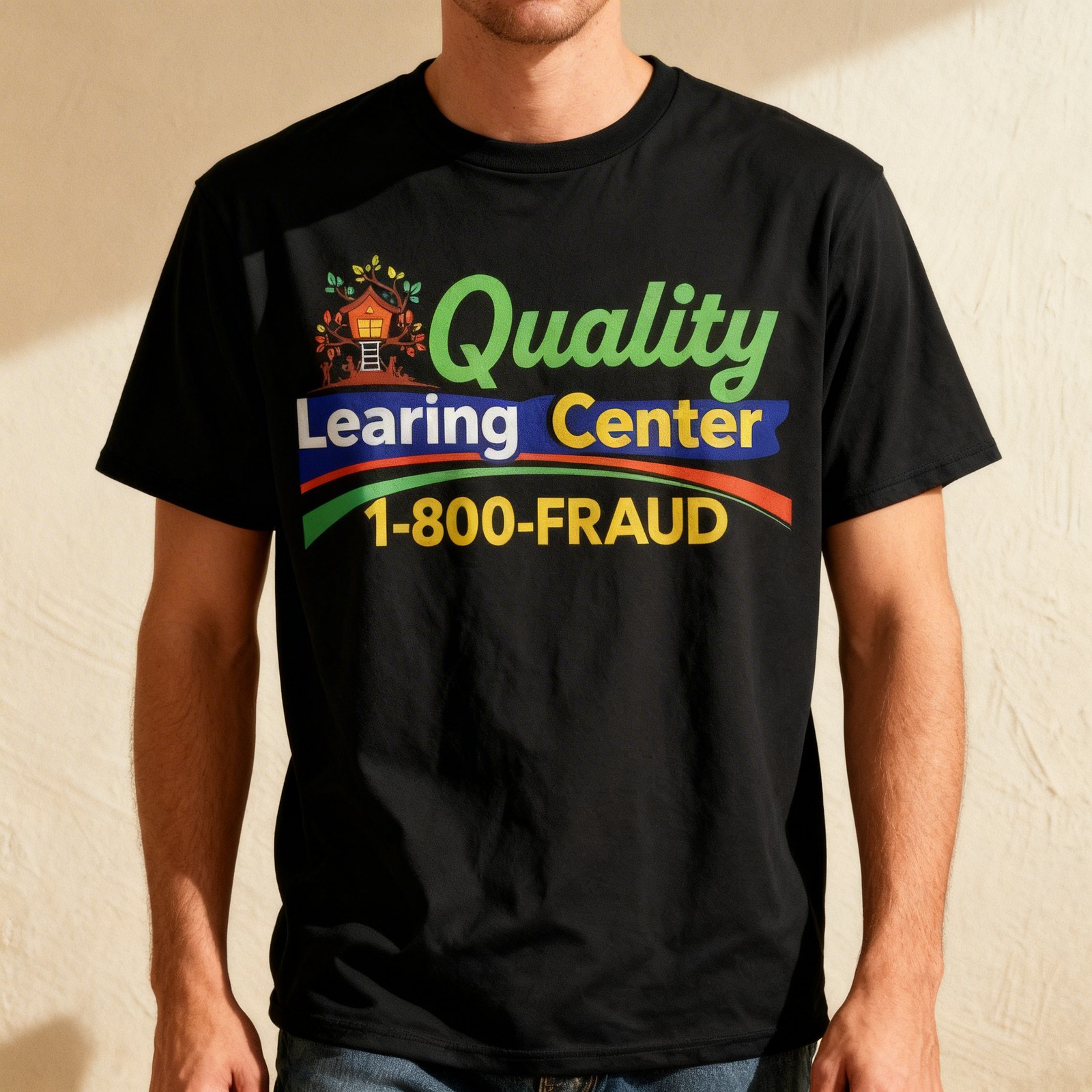 Retro Funny Quality Learning Center School Quote T-Shirt ,Unisex Tee
