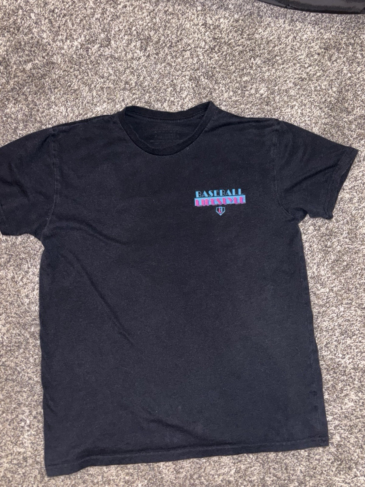 BSBL Lifestyle 101 Shirt Black Size Medium Men’s