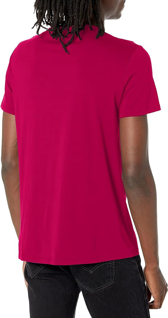 A｜X ARMANI EXCHANGE Men’s Solid Colored Basic Pima Crew Neck T-Shirt M