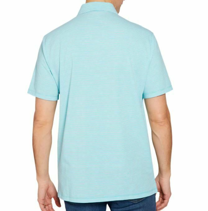 Member’s Mark Men’s Cotton Stripe stretch Polo Shirts (Size & Color Varies)