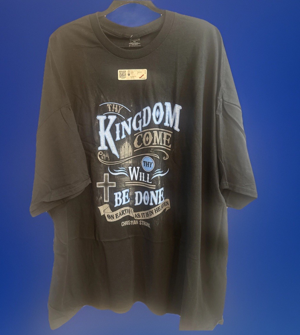 Christian Strong Graphic T-Shirt Men’s 5XL Heavy Weight 100% Cotton NWT