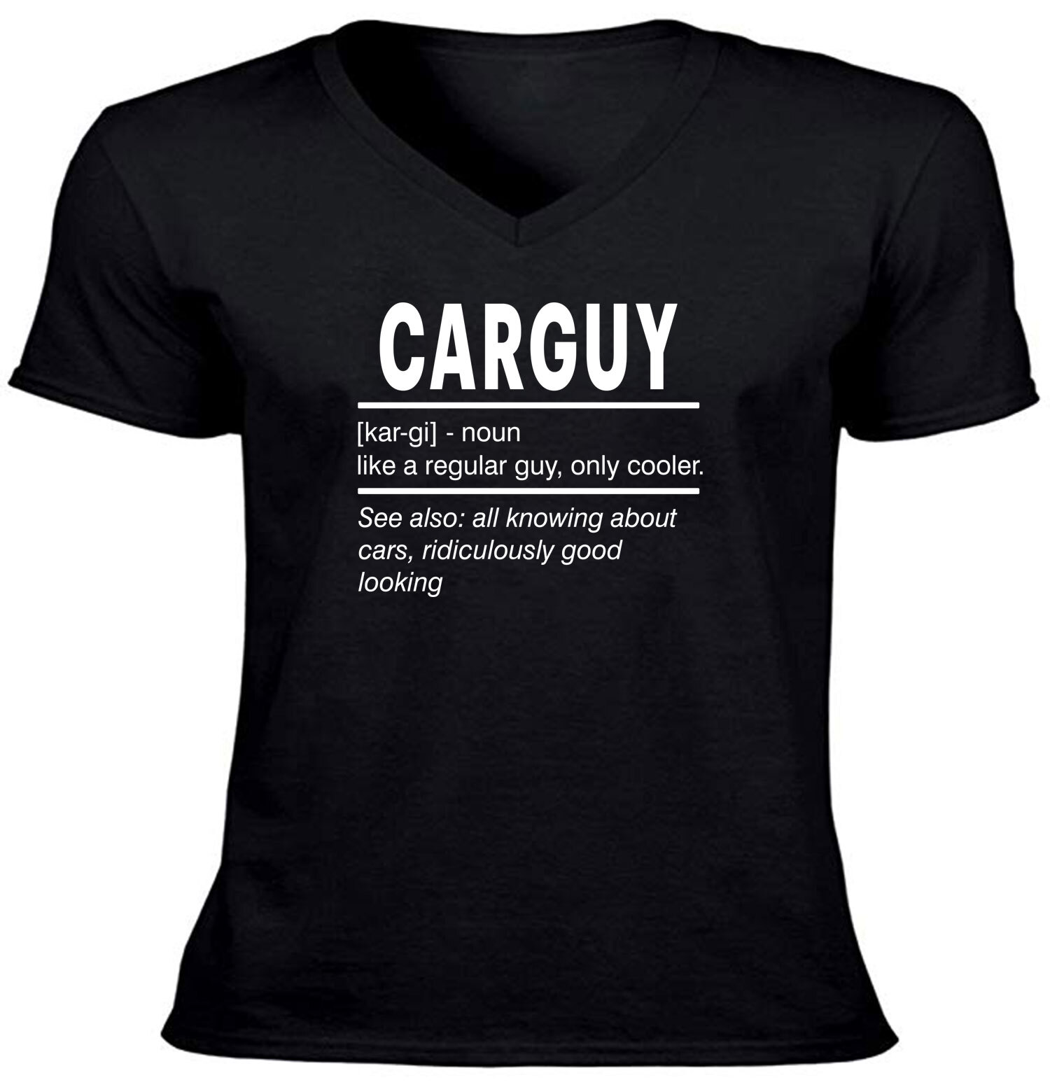 Funny T-Shirt Graphic Car Guy Sarcastic Tee Gift Husband For Him Father’s Day