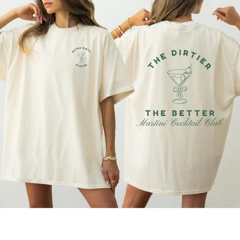 Tini Time Sweatshirt Funny Martini Cocktail Bachelorette Party Outfit