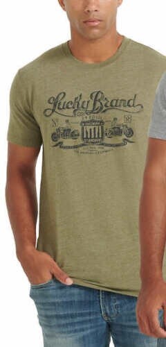 Lucky Brand Men’s Graphic Tee Cotton Blend Shirt