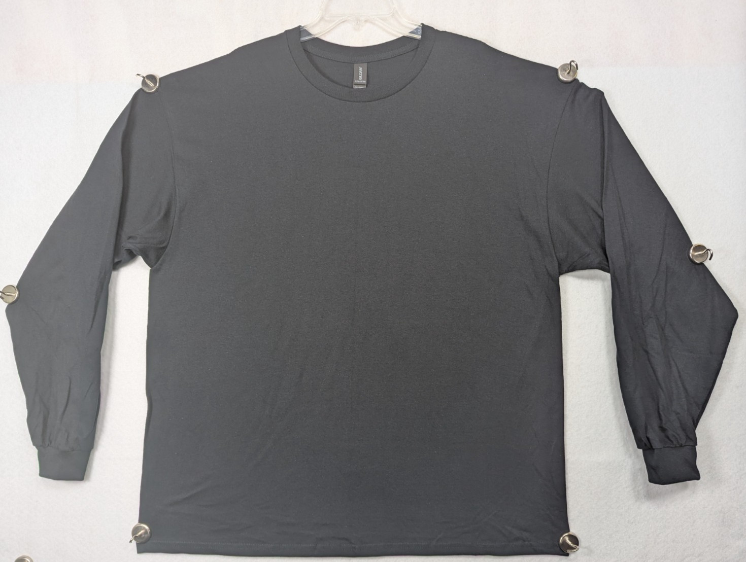 Gildan Ultra Cotton Long Sleeve T-Shirt – Black – G2400 – Size 2XL – 3 Pack