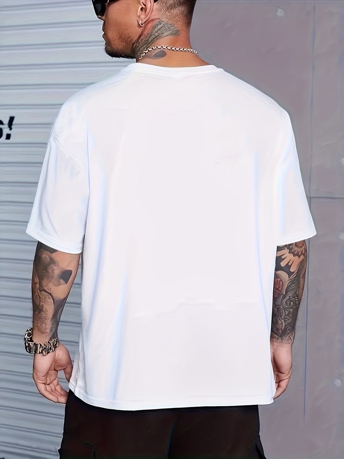 Men’ New York Brooklyn Graphic T-Shirt – 100% Cotton Short Sleeve Round Neck